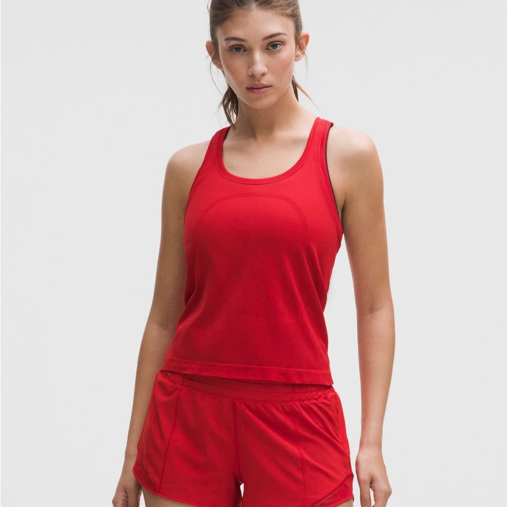 Lululemon Women's Red Tank Top